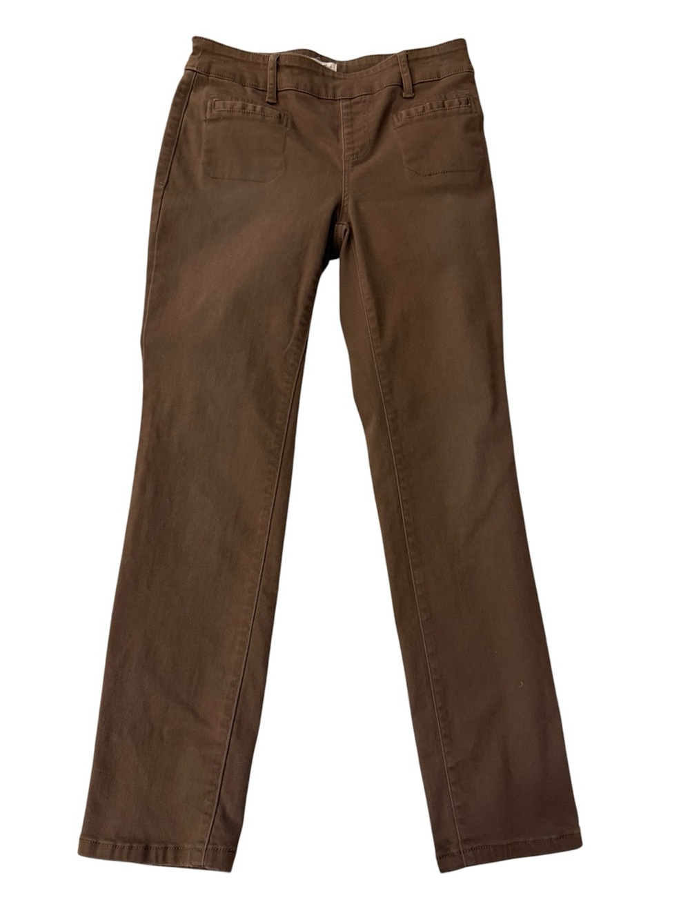 Westbound Brown Straight-Leg Jeans